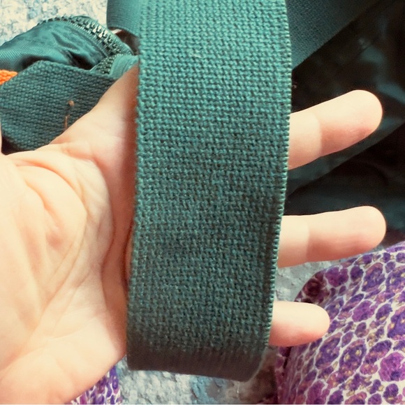 Lucas Green and Orange Travel Bag - Picture 12 of 13